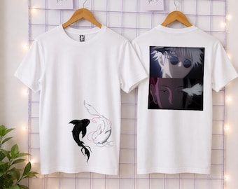 Gojo Geto Jujutsu Kaisen T-shirt – anime-esthetisch streetwear T-shirt – manga-otaku merchandise