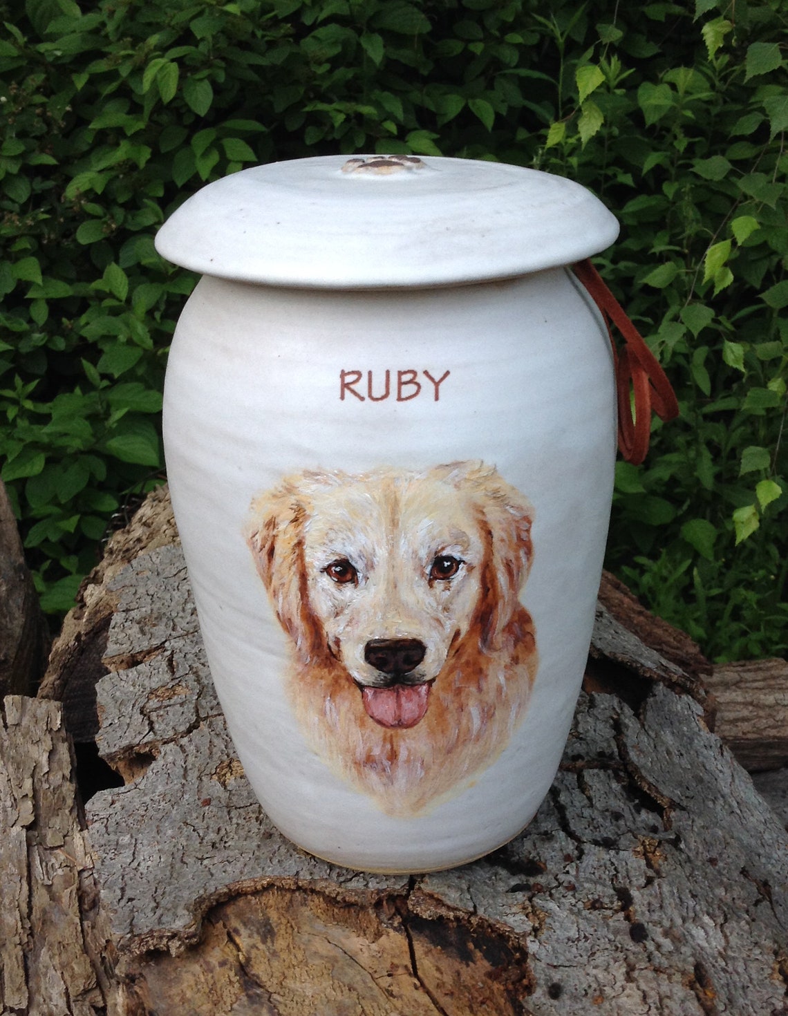CUSTOM Dog Urn 100 lb Pet Etsy