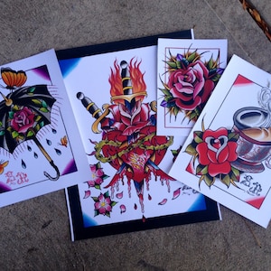 Tattoo Print Pack - Etsy