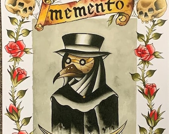 Plague Doctor Print