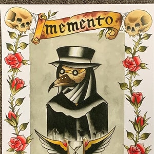 Plague Doctor Print
