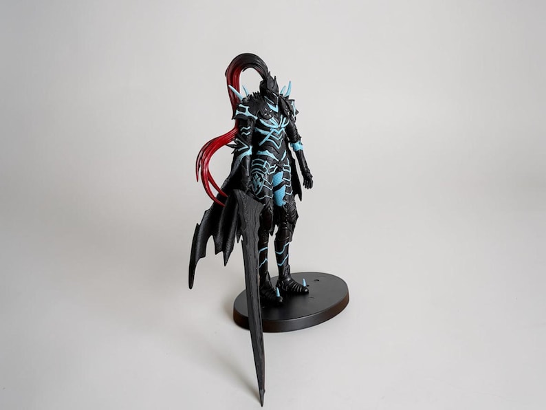Gamer shelf decor anime knight model