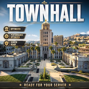 Town Hall MLO Interior | Roleplay Government Building | ESX, QBCore, Qbox & Standalone