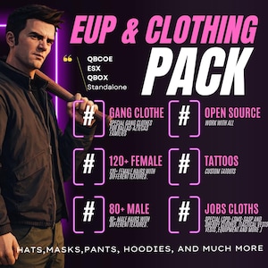 EUP and Clothing Pack | ESX, QBCore, Qbox and Standalone