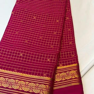 Pure Silk Saree Mysore, Comfortable All Day Wear Saree