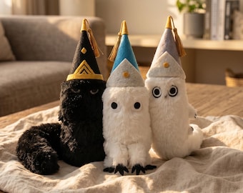 New Set Witch Hat Atelier Coco Plush Soft Stuffed Doll Anime Magic Girl Kawaii Toy Collectible Figure Gift For Fans Home Decor