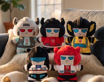 Transformatie Mochibots Knuffel Pop V5 Sideswipe Red Alert Sunstreake Jazz Soft Gevulde Collectible Toy Adult Collector