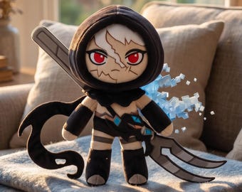 New 25cm Cookie Run Kingdom Ash Salt Cookie Plush Toy Silent Salt Cookie Stuffed Doll Soft Figure Game Fans Birthday Gift