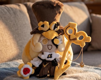 Tijdwaarnemer Cookie Run Knuffel Zachte Pluizige Gevulde Cartoon Spel Pop Thuis Kamer Decoratie Collectible Cadeau Voor Game Fans Liefhebbers