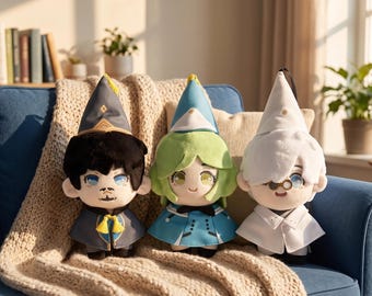 New Witch Hat Atelier Plush Toy Coco Qifrey Olruggio Stuffed Doll Soft Anime Cartoon Anime Fans Collection Decor Gift Cotton Toy