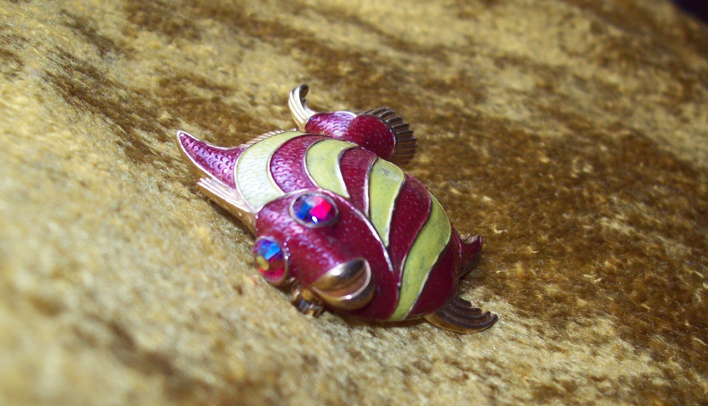 希少 CINER サイナー　ヴィンテージ 風船 ブローチ　ネイビー　ピンク Ciner Brooch - Etsy