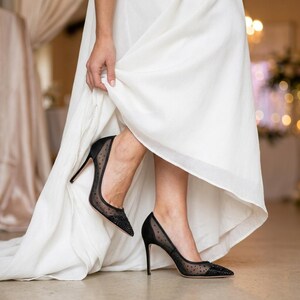 Black Formal Heels - Etsy