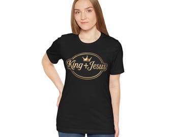 King Jesus Faith Unisex Gold Shirt