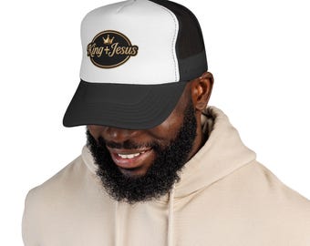 King"Jesus" Trucker Cap/Faith Cap