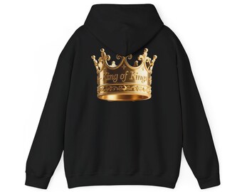Jesus "King of Kings" Faith Unisex Hoodie