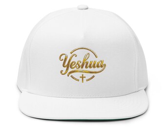 Yeshua/ Jesus /Weiss/Gold /Faith Cap