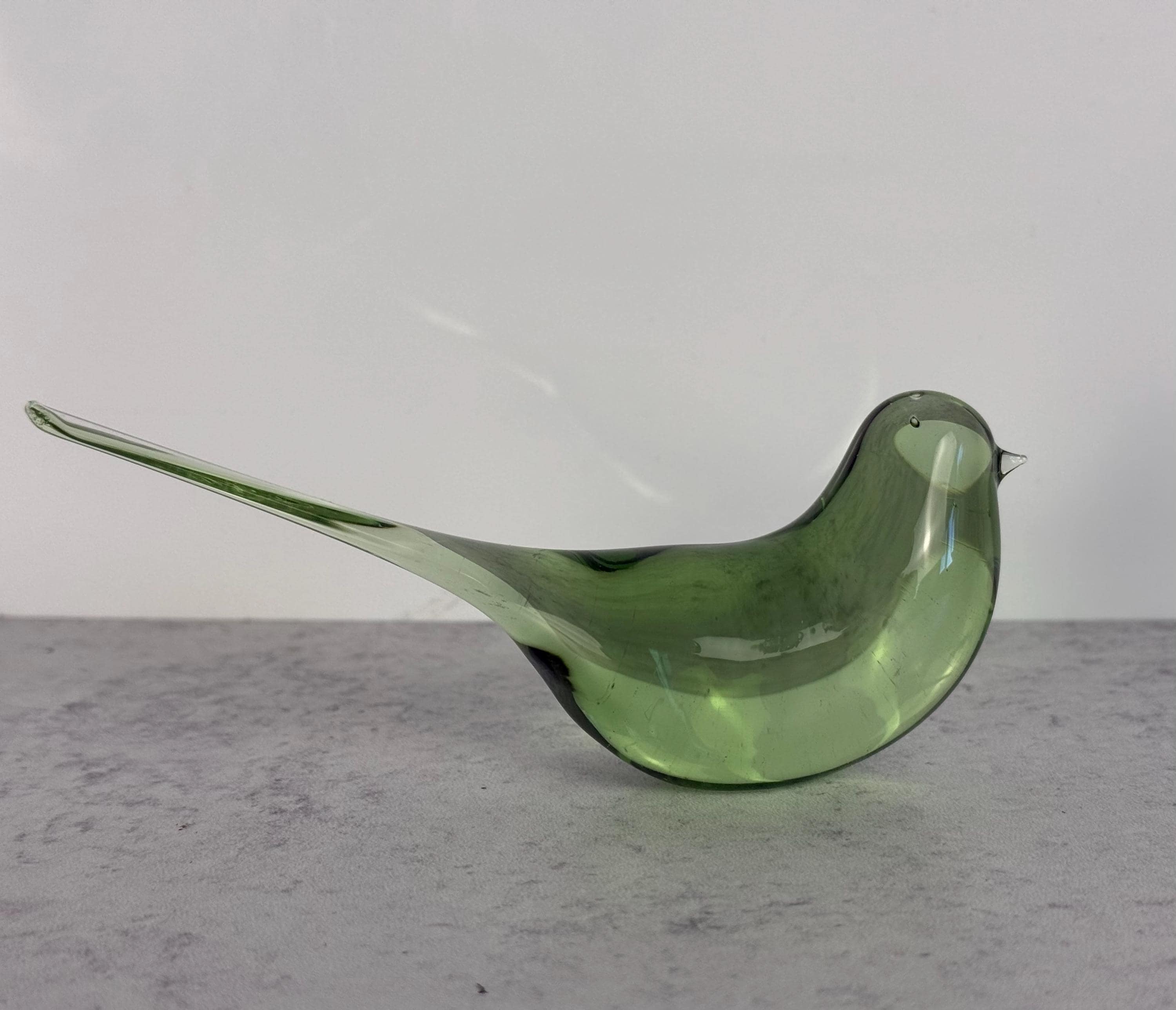 ガラスの鳥の置物 - Etsy 日本