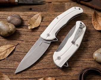 N690 Böhler Folding Knife – Secure Locking Mechanism for Camping and Outdoors