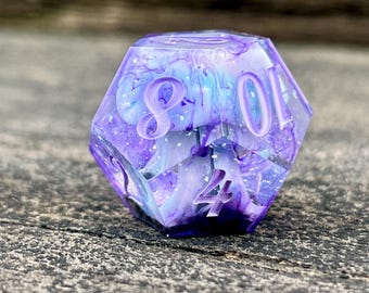 Feywild Wisp - 7 piece - Polyhedral dice set