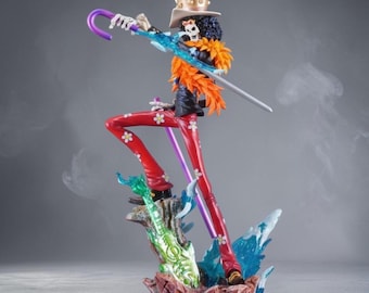 Brook Anime Figure, Anime Figure Desk Decor - Figure Toy