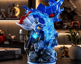 Kakashi Anime Action Figure, Naruto PVC Collectible Statue - Standing Display Model Gift