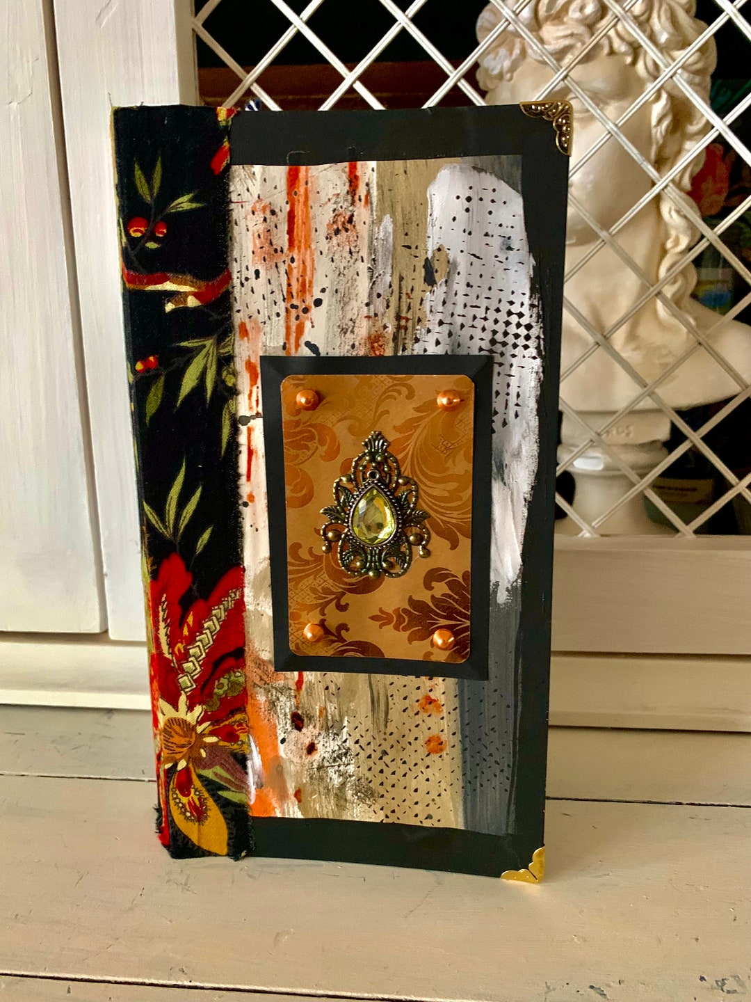 Eclectic Vintage Mixed Media Junk Journal - Etsy