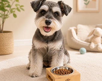 Comedero personalizado para perros y gatos, comedero de cerámica personalizado con nombre, comedero para cachorros grabado, bonito regalo para amantes de los perros y los gatos.