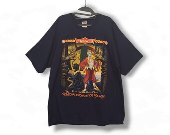 1999 Vintage The King and I Tshirt, Warner Bros. Animated Movie Promo, The Showdown of Siam Shirt, Deadstock Tee, 1990s Vintage Clothing