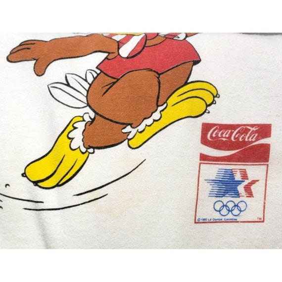Vintage Los Angeles 1984 Olympics Shirt, Sam the … - image 3