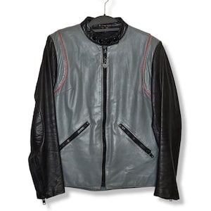 Vintage AMF Harley-Davidson Leather Jacket, 1970s Motorcycle Moto Racing, Womens Biker Leathers, Vintage Clothing
