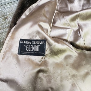 Vintage Glenoit Regina Glenara Fur Stole Sable Brown Faux Fur | Etsy