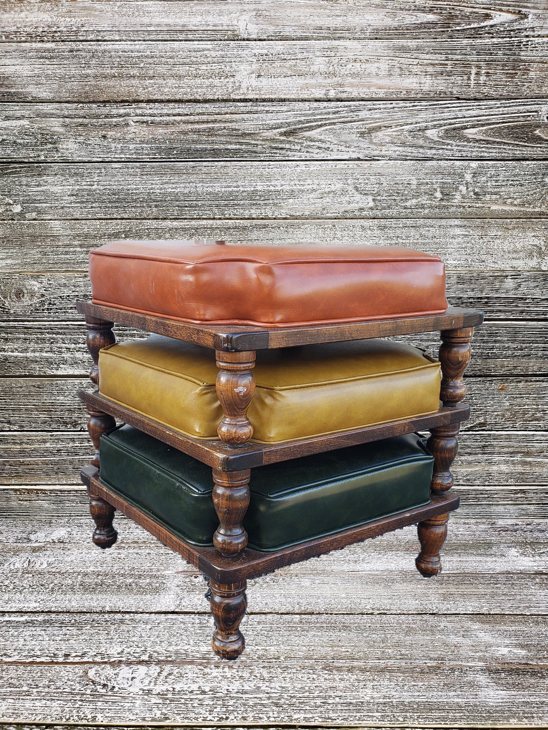 Ethan allen stacking stools deals