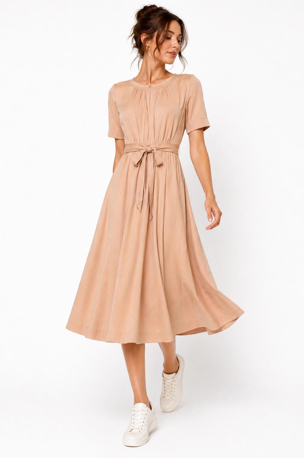 Peach Fit and Flare - Etsy