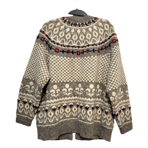 1980s Vintage Susan Bristol Sweater, Hand Embroid… - image 7