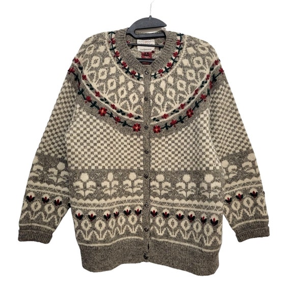 1980s Vintage Susan Bristol Sweater, Hand Embroid… - image 10