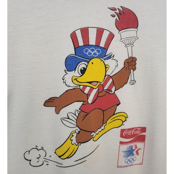 Vintage Los Angeles 1984 Olympics Shirt, Sam the … - image 2