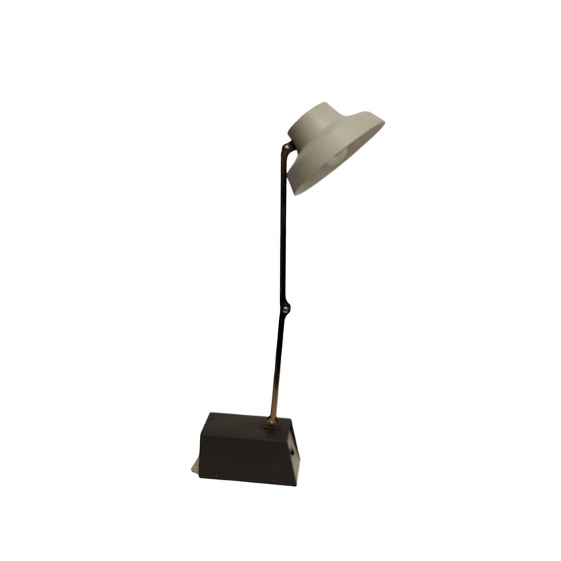 Vintage Industrial Desk Lamp, Tensor Swing Arm Table Lamp, Mid Century Modern, Extending Adjustable, Model 8500, Vintage Office Lighting image 5