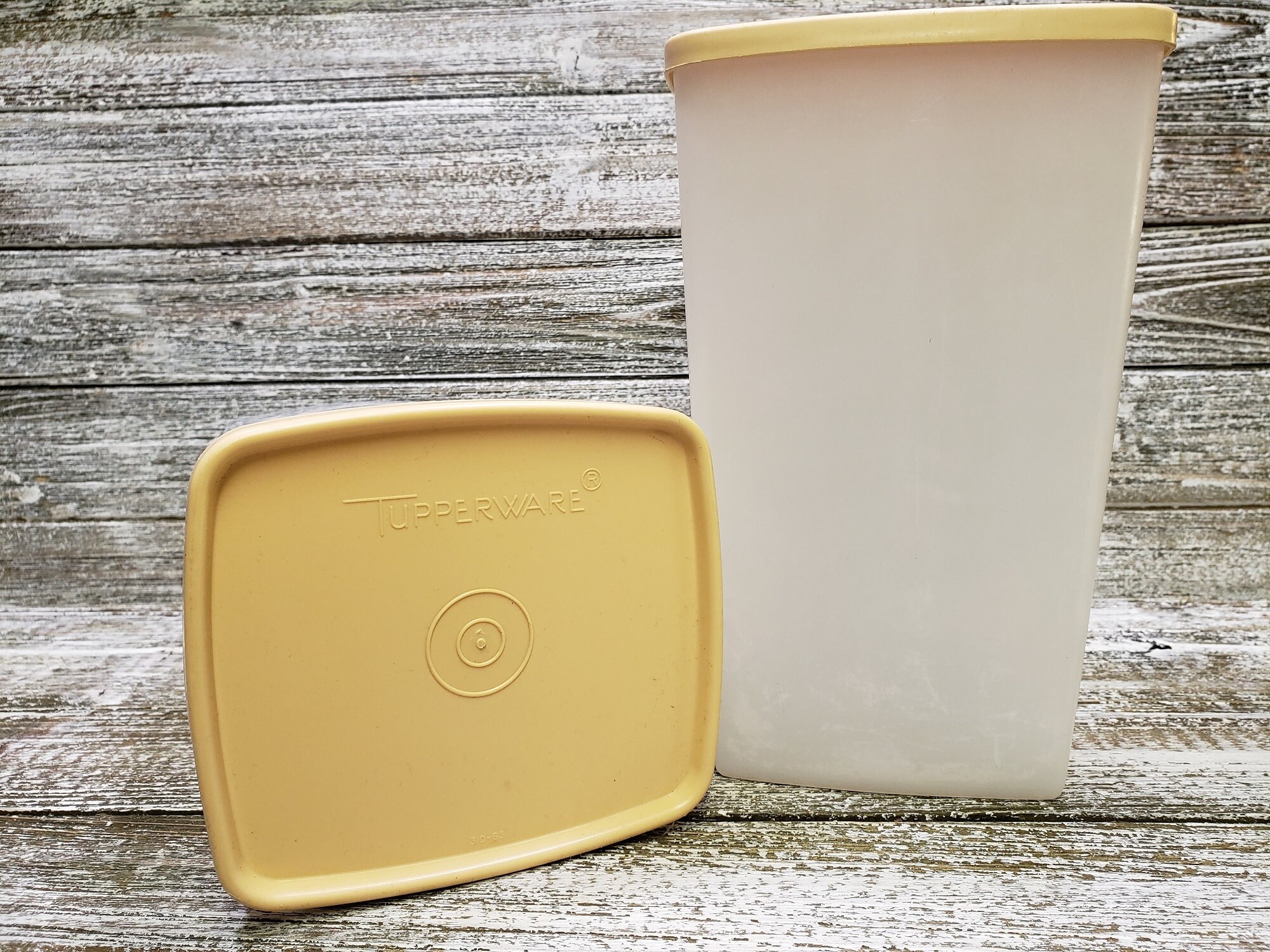 Vintage Tupperware 6 Stück Deckel Snack Tassen Sweet | Etsy
