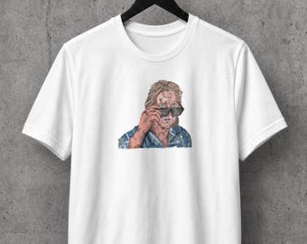 They Live Movie Colour Sketch T-shirt | Original Wearable Movie Art | Conscious Clothing