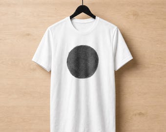 Celestial Void T-Shirt | Portal Void | Celestial Body | Pencil Drawing | Conscious Drawing
