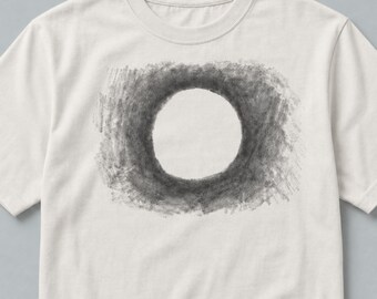 Portal Pencil Sketch T-Shirt | Original Wearable Spiritual Art | Conscious Clothing