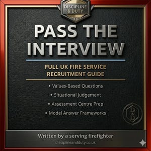 UK Fire Service Interview Guide, Assessment Centre, Personal Statement (PDF)