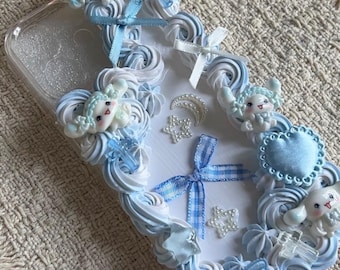 Custodia per telefono decoden personalizzata Sanrio Cinnamoroll fatta a mano