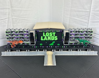 Lost Lands 2017 MainStage | 3D Printed Diorama