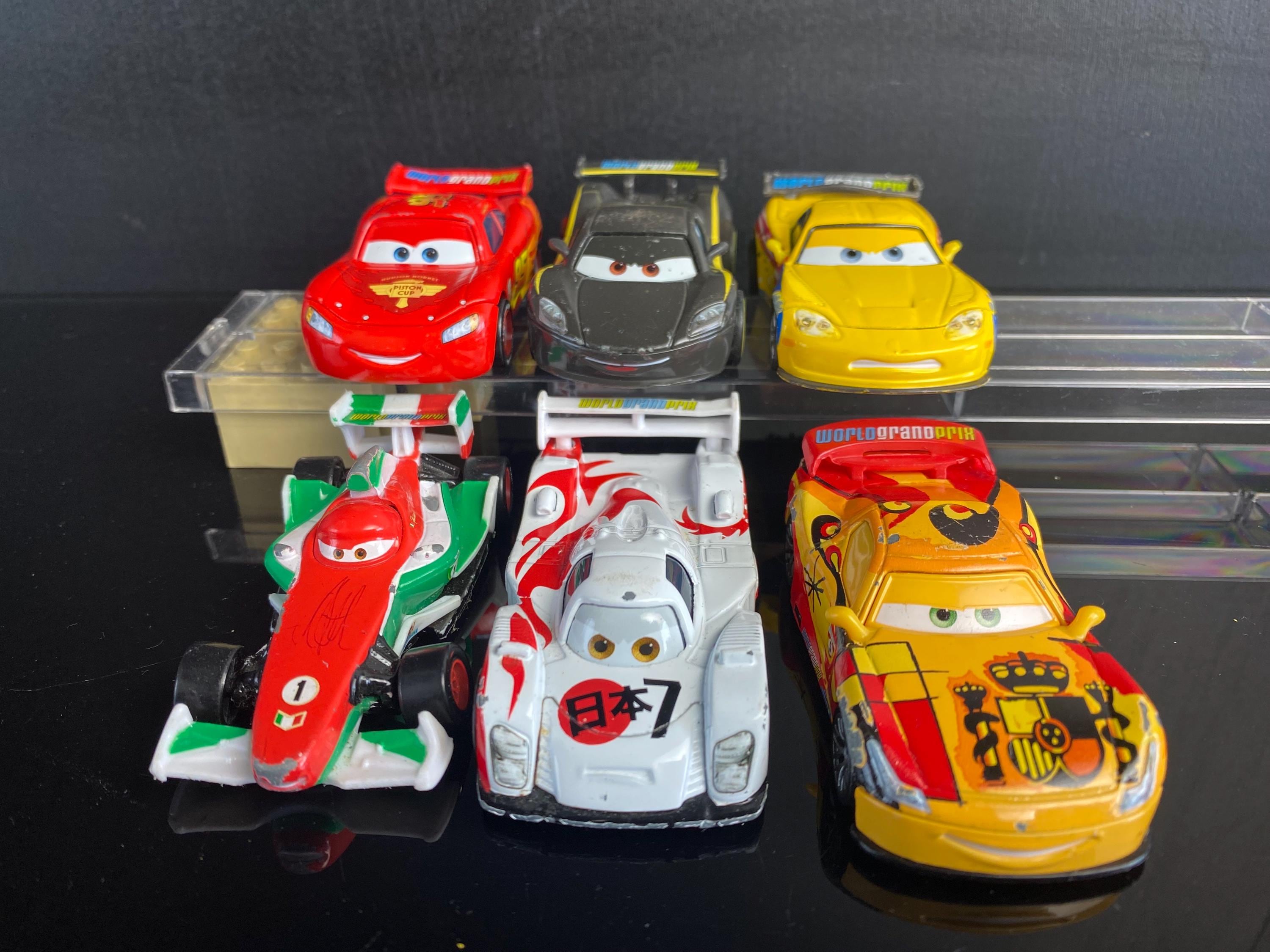Disney Pixar Cars Mattel World Grand Prix Lot of 11 - Etsy