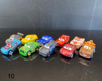 Disney Pixar cars Mattel 10 cars random mini racers