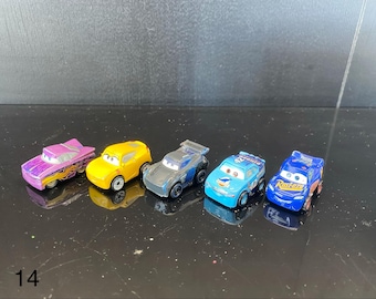 Disney Pixar cars Mattel 5 random cars mini racers