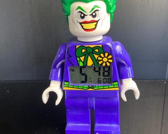 LEGO ジョーカー ミニフィギュア 目覚まし時計 – DC スーパーヒーロー 