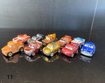 Disney Pixar cars Mattel 10 random cars mini racers