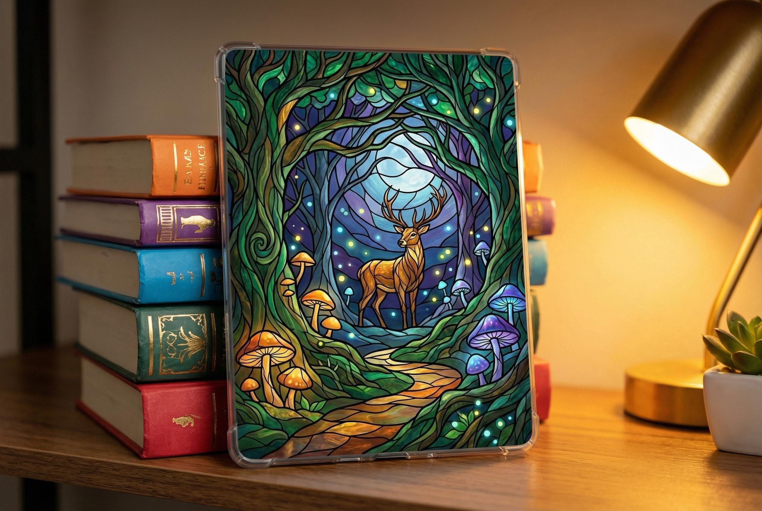 Fantasy Kindle Insert Printable | Romantasy Acotar Deer Velaris | Clear ...